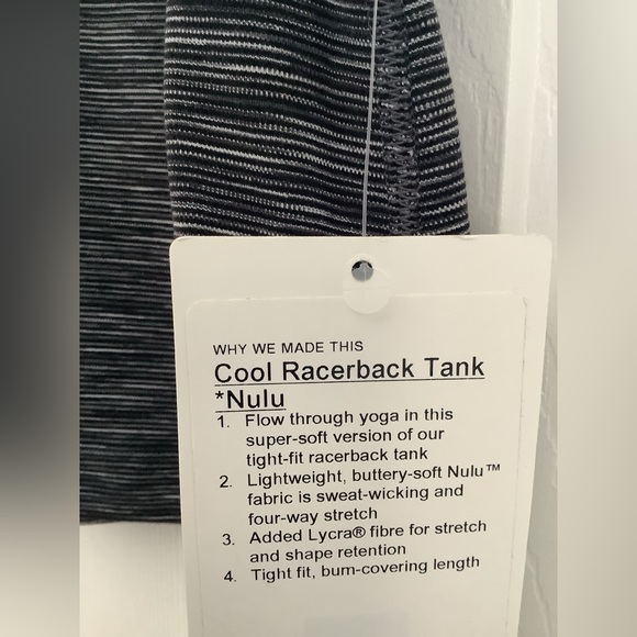 NWT Lululemon Cool Racerback II *Nulu
Wee Are From Space Dark Carbon Ice Grey - Picture 3 of 5